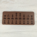 Форма силиконовая для шоколада Шахматы