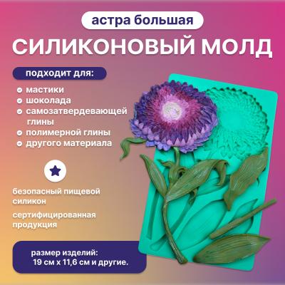 Силиконовый молд Астра большая