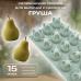 Силиконовая форма для выпечки и десертов Груша-2 15 ячеек