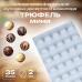 Форма для муссовых десертов и шоколада Трюфель мини 35 ячеек