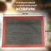 Коврик силиконовый с перфорацией (черный) 60 смх40 см