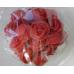 Сахарные цветы Розы 25 шт (красные)