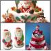 Сахарные фигурки Дед Мороз с елочкой 1 шт