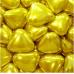 Украшение кондитерское Сердечки золотые шоколадные 50 г