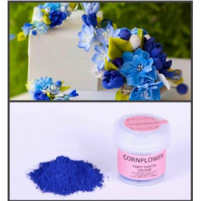 Краска сухая для цветов Sugarflair  Cornflower Васильковый 5 ml