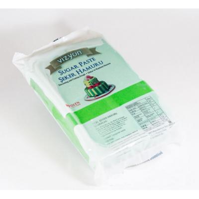 Зеленая сахарная мастика Vizyon (Визьен) 1 кг