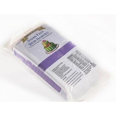 Фиолетовая сахарная мастика Vizyon (Визьен) 1 кг