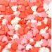 Посыпка кондитерская Сердечки (красно-розово-белые) 6 мм 100 г