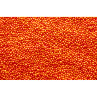 Посыпка кондитерская шарики оранжевые 1-2 мм 100 г