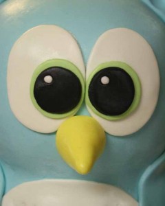 how to make a standing owl cake 40